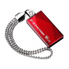 USB 2.0 Flash disk Silicon Power Touch 810/ Swarovski crystal/ 16GB červený